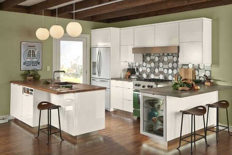 KraftMaid maple door sample